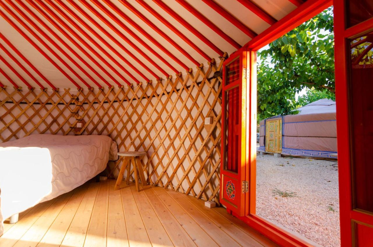 Camping El Roble Valderrobres Dış mekan fotoğraf