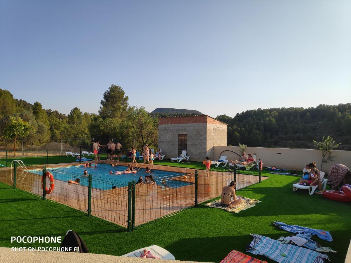 Camping El Roble Valderrobres Dış mekan fotoğraf