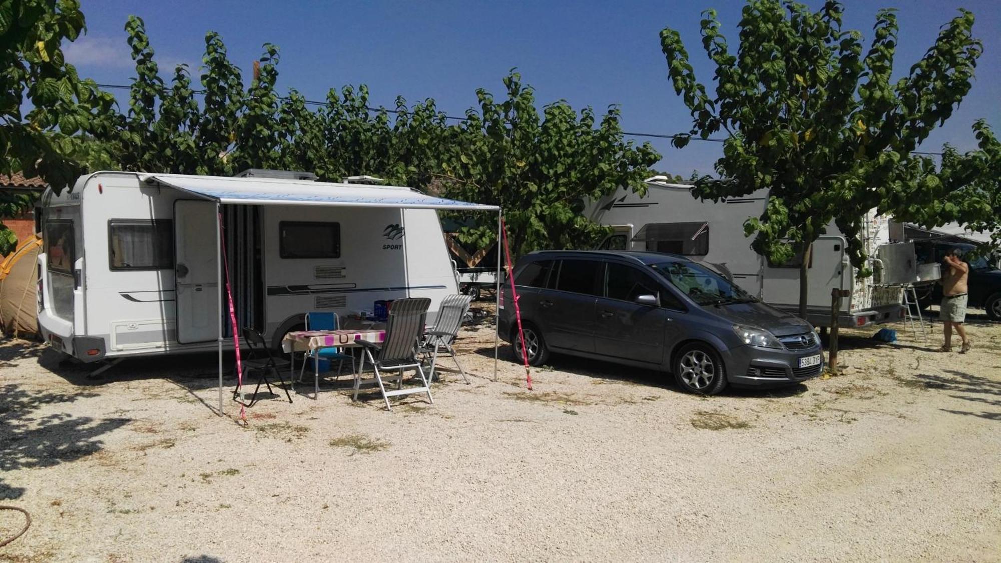 Camping El Roble Valderrobres Oda fotoğraf