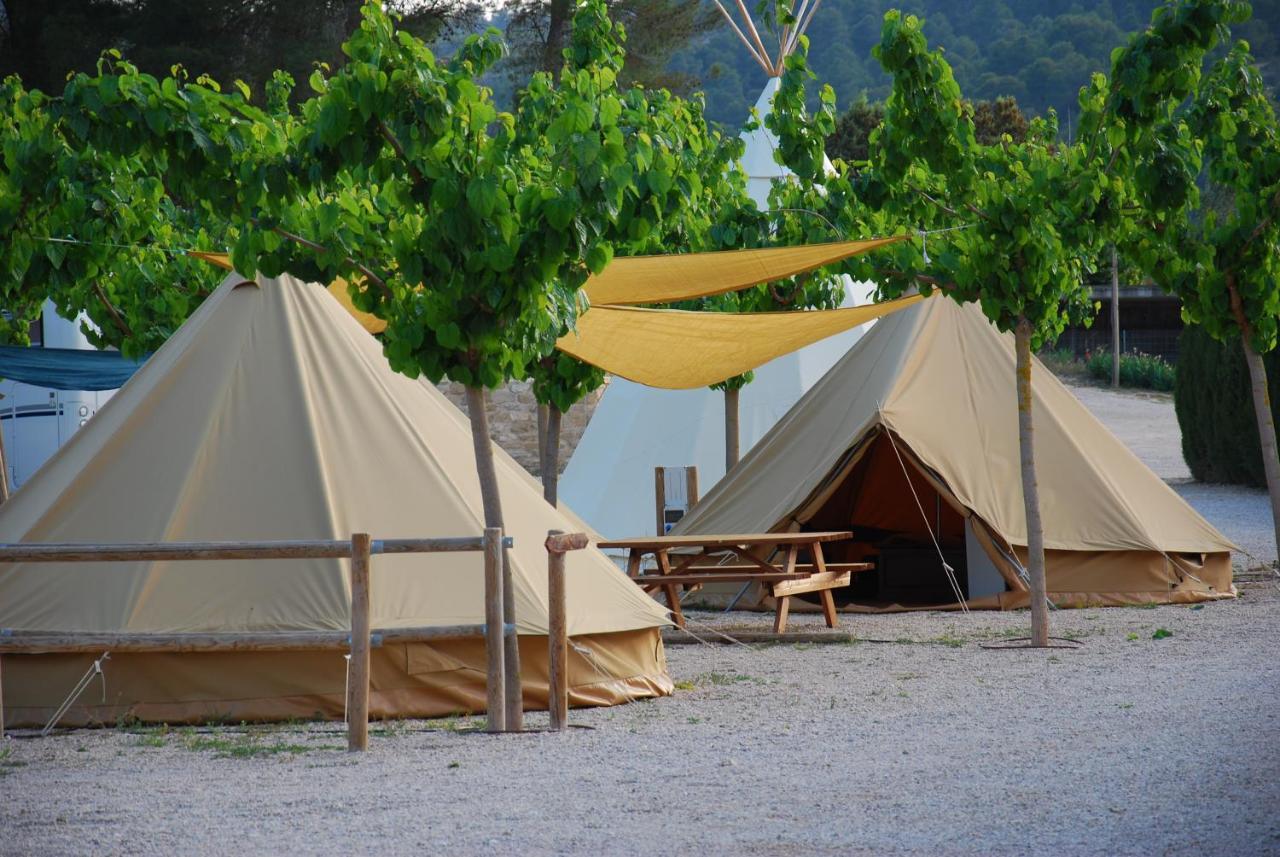 Camping El Roble Valderrobres Dış mekan fotoğraf
